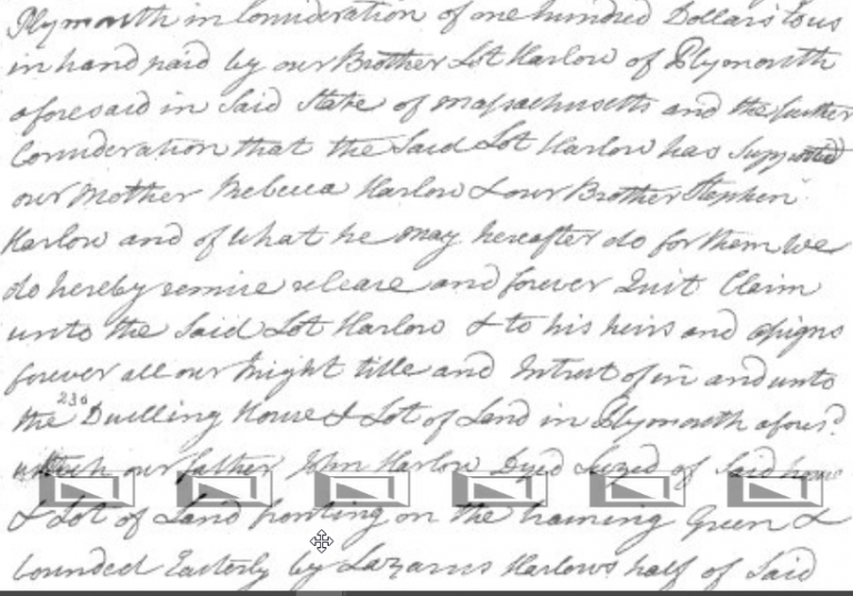 A Trip to the Plymouth County Registry of Deeds Part 1 Hartley DNA